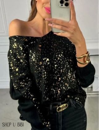 💥 MEGA SLEVA NA TYTO SVETRY! 💥 Tenhle nádherný zlatě zdobený kousek teď ulovíš za 290 Kč 🤯 (Původní cena 490 Kč – ano,...